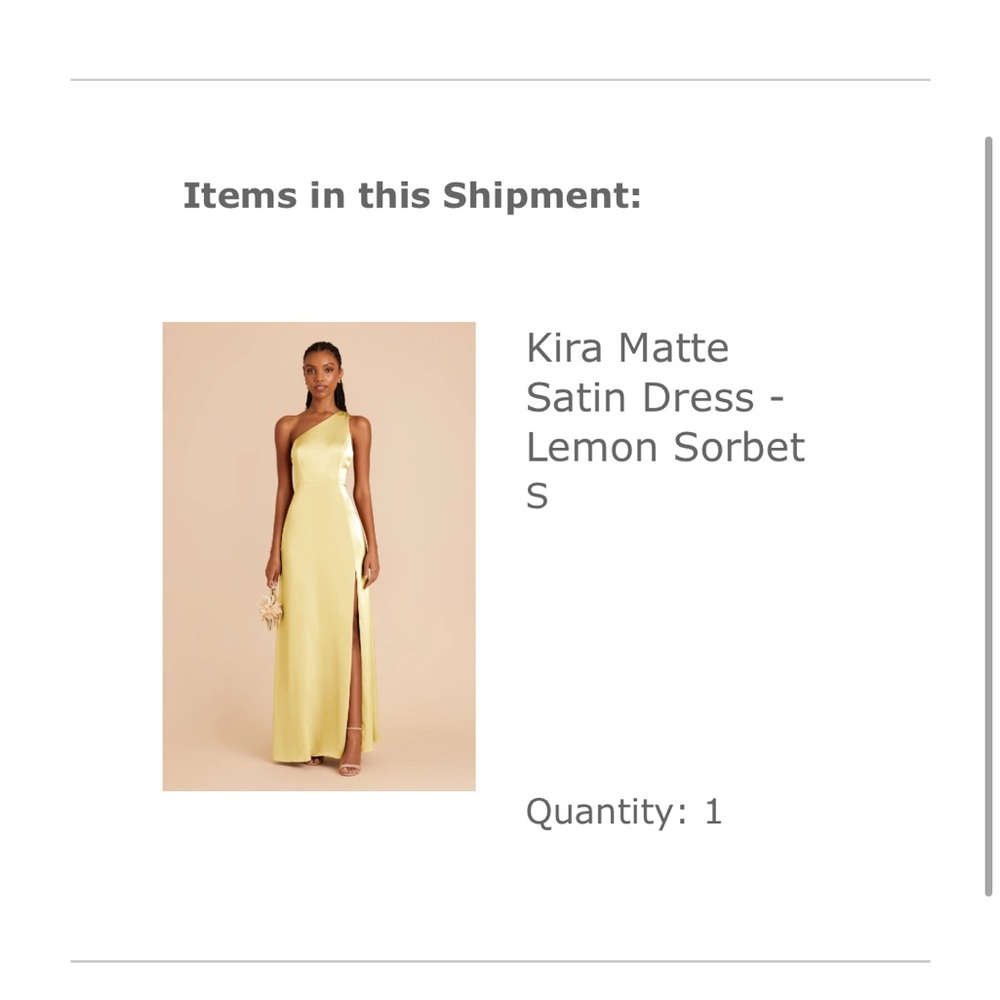 Birdy Grey Kira One Shoulder Dress - Lemon Sorbet